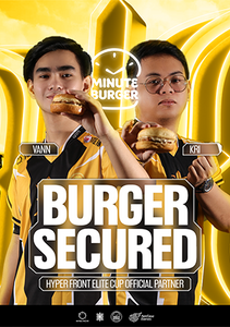 Minute Burger Partners with KHI Esports for HFEC SEA 2022